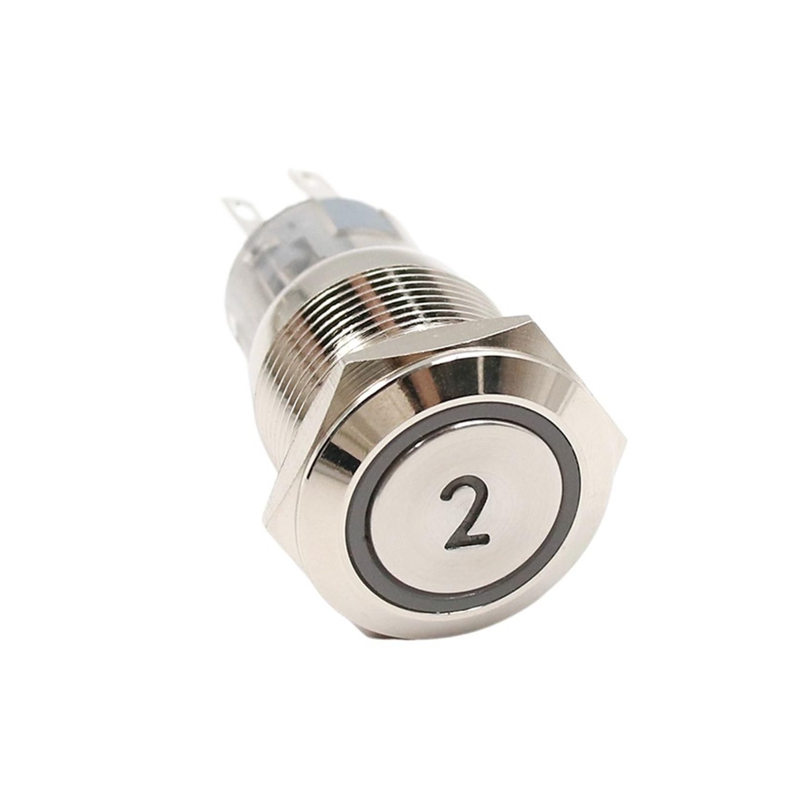 Bouton-poussoir de personnalisation d'ascenseur 19mm étanche LED - 6