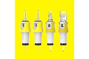 PEPAX Finger Ledge Tattoo Cartridges #12 Mixed Standard Round Liner 40 Piece Kit