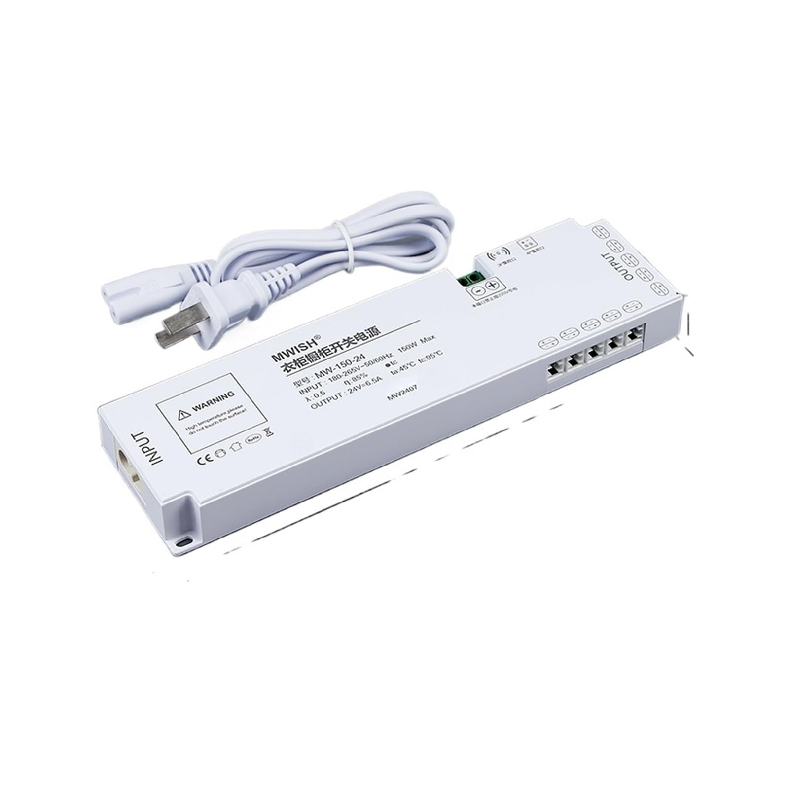 Alimentation 24V 150W pour résoudre les coupures de cave à vin et meuble