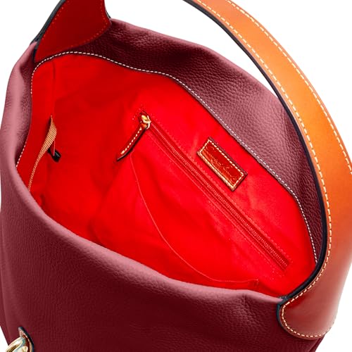 Dooney & Bourke Handbag & Wallet Set, Pebble Grain Leather Logo Lock Shoulder Bag and Coin Purse for Women3
