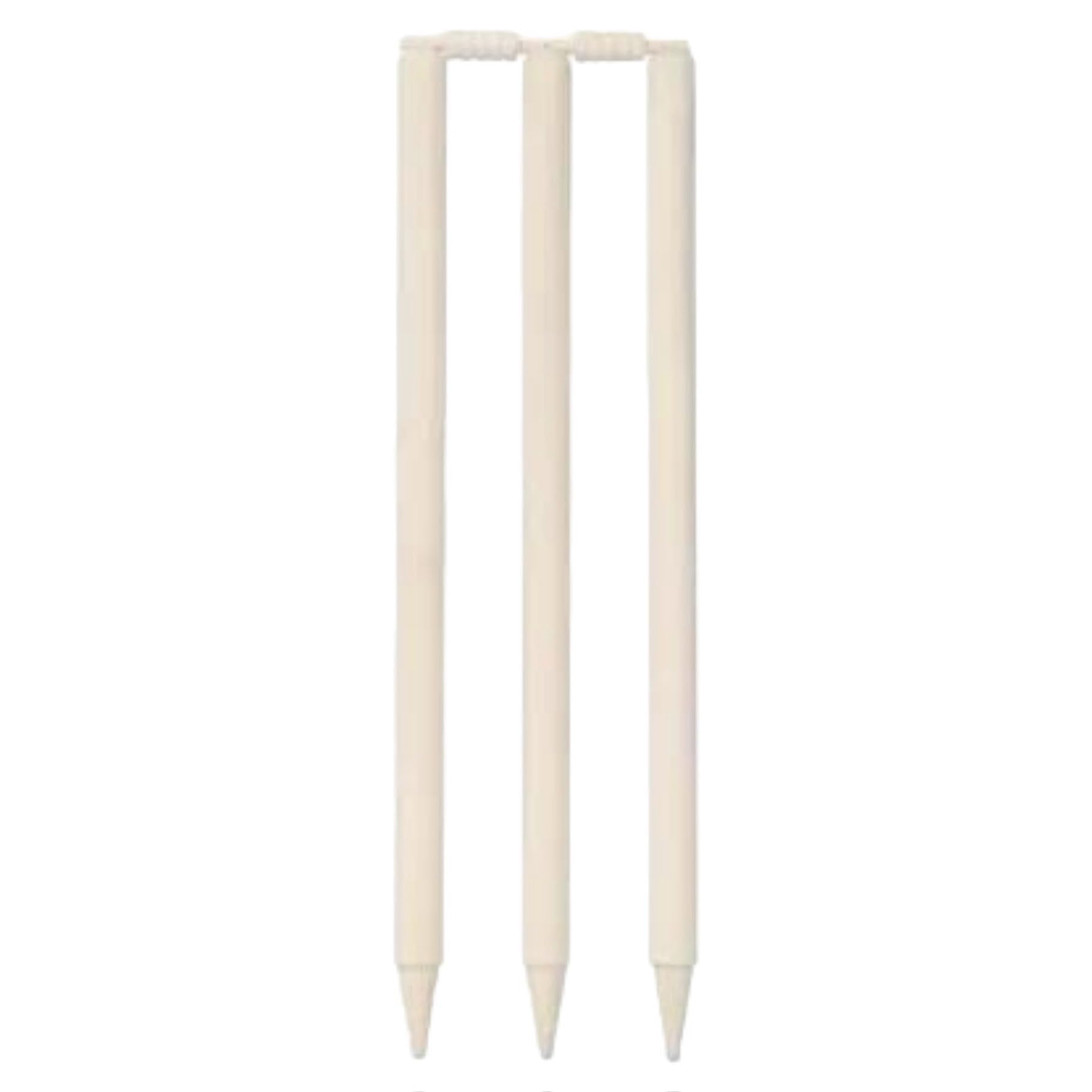 Paul® Cricket Wooden Stump Set | Wooden Wicket Set | Cricket Stump Set | Cricket Stumps Wooden with 2 Bails (B0CXMC6KL1) Amazon Price History, Amazon Price Tracker
