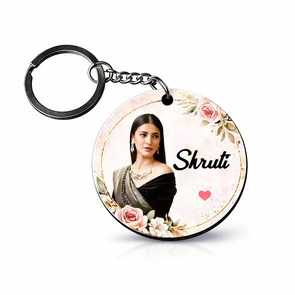 Customized Photo Keychain with Pic and Name Round Keychain for Boyfriend Girlfriend Couple Birthday Anniversary-image-27
