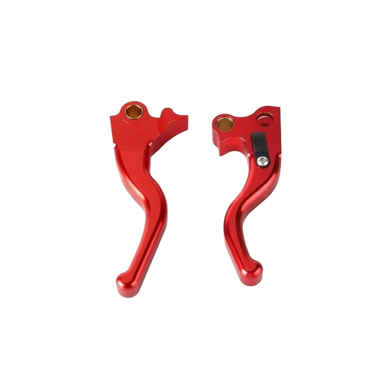Wkdyriwo Red Finger Brake Clutch Lver Motorcycle Short Hand Levers For Har&Ley Dyna Fxds Fxdf Fxdl Fxdb Fxdc Fxd Fxdx Fld Fxdwg Low Rider S Motorcycle Brake Clutch Levers