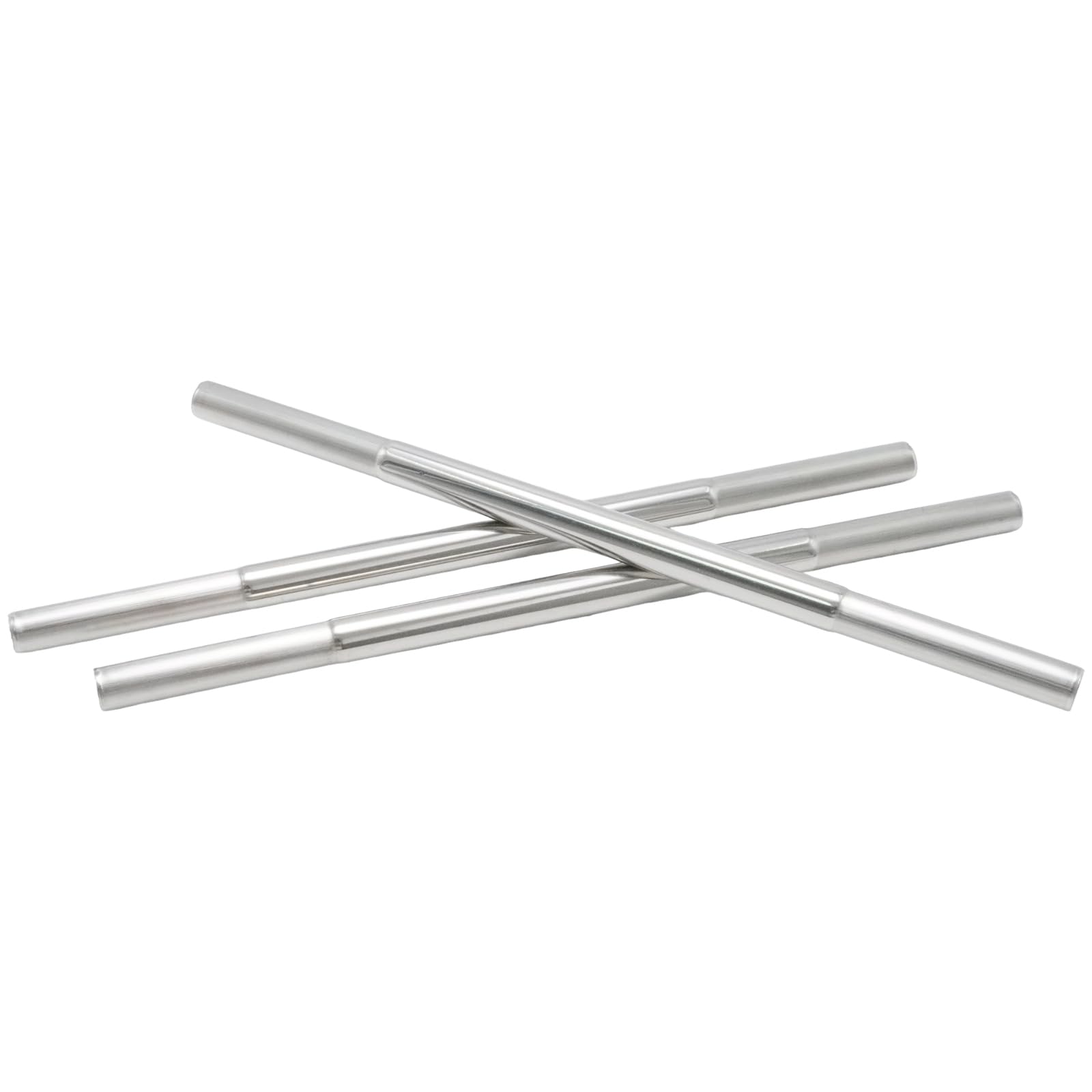 MospdyGear 3-Piece Stainless Steel Golf Club Extension Rods Set, Compatible with 0.60" Diameter Clubs, Easy Installation for Golf Enthusiasts Improved Swing (Silver)