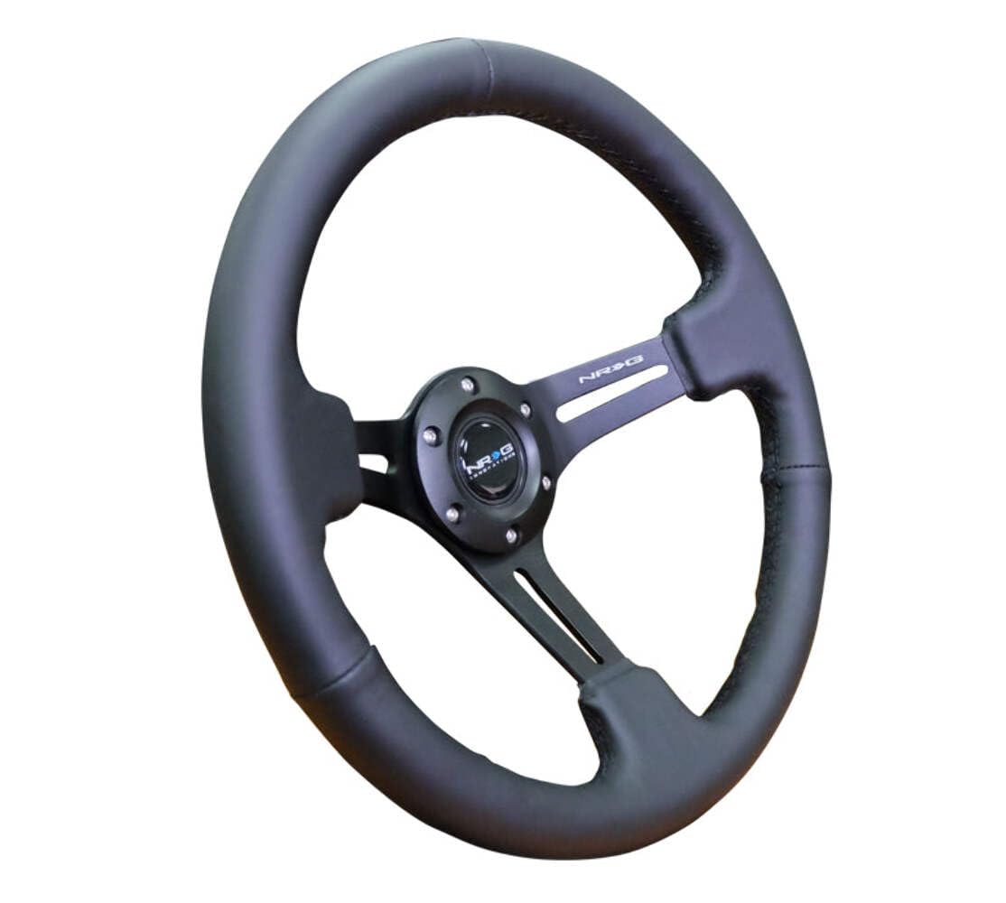 NRG Innovations NRG-RST-018R Reinforced Steering Wheel 350mm Sport Steering Wheel (3