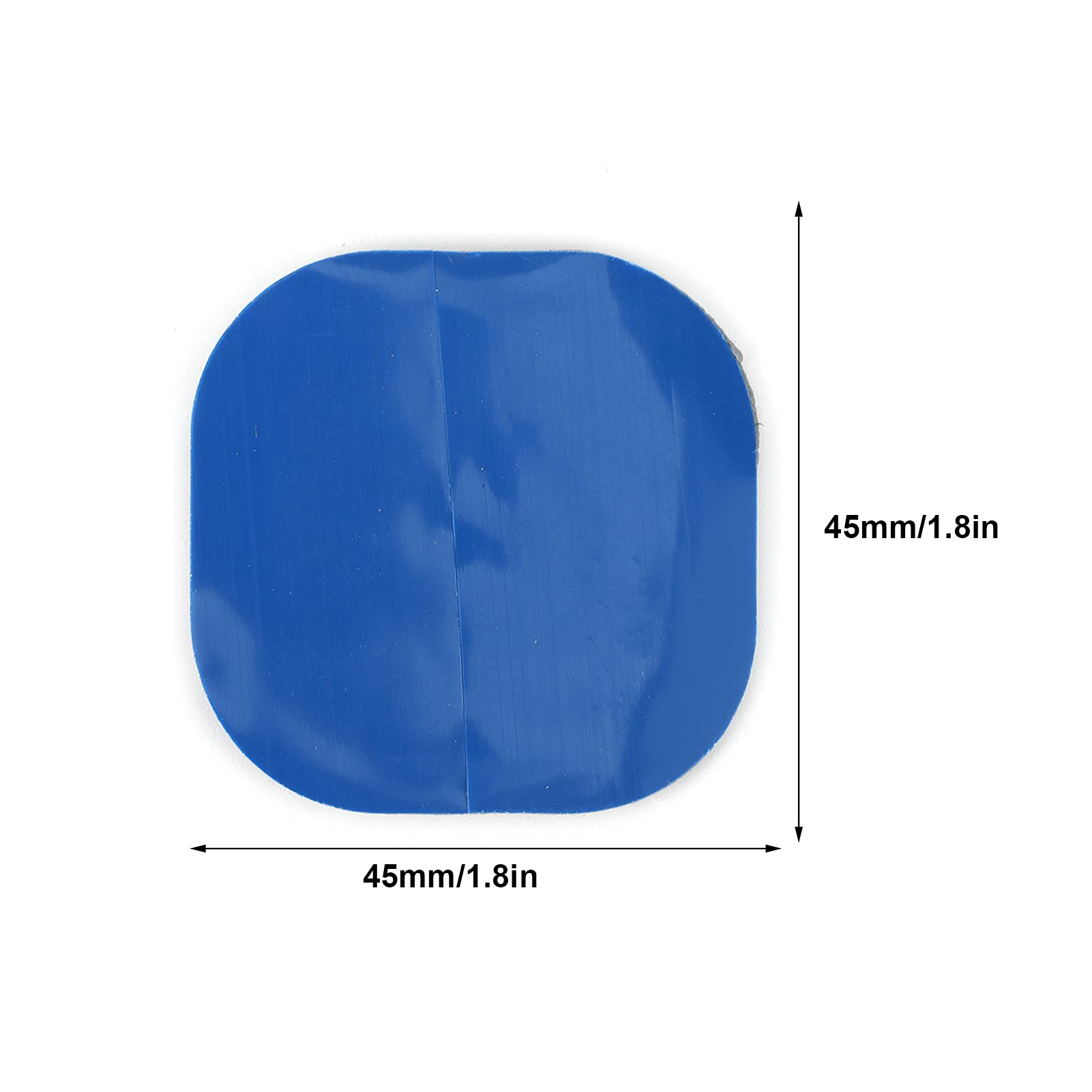 80Pcs Pneumatico Patch Puntura Riparazione Gomma Stick Tool 45x45mm Universale Riparazione Pneumatici Patch per Auto Moto Pneumatici Puntura Riparazione Patch