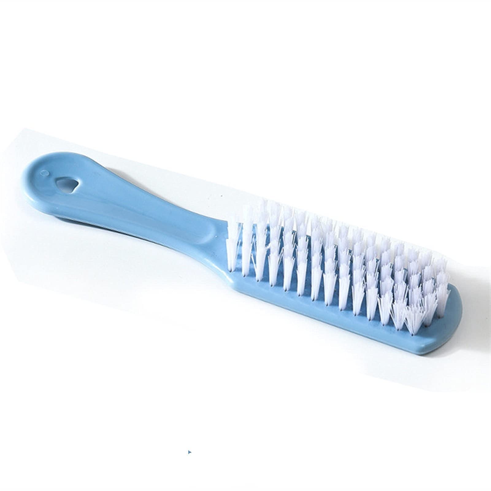 QUNINE Cepillo para Zapatos, Cepillo de plástico pequeño, Cepillo para Zapatos, Cepillo para Zapatos Suave y Simple, Cepillo para Ropa (Color: Azul) (Azul) (Azul)