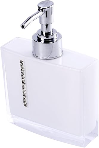 Miniatura 8 de Juego de accesorios de baño, juego de accesorios de baño de 5 piezas, incluye botella de emulsión, soporte para cepillo de dientes, jabonera, taza