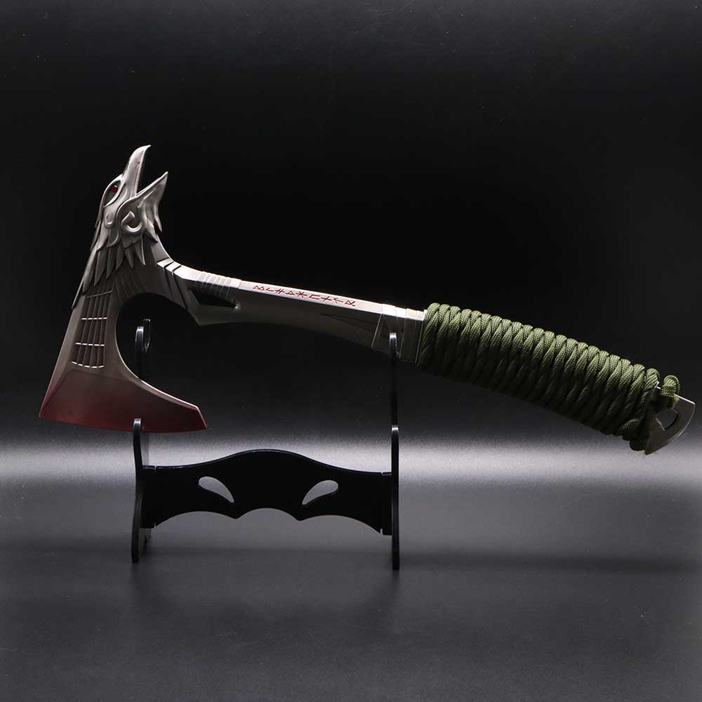 Bloodhound Heirloom Life Size Raven's Bite Axe Apex Legends Metal
