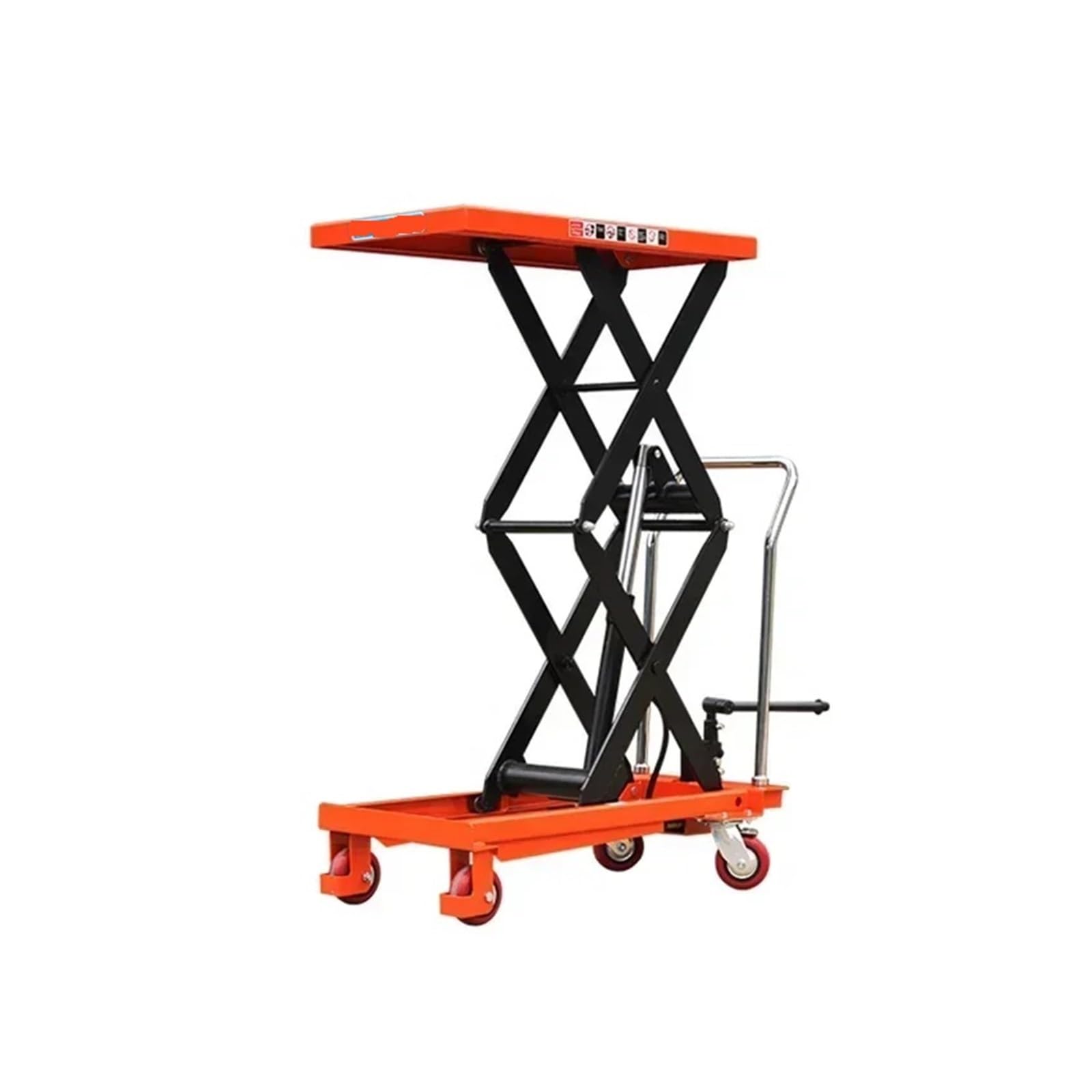 BADIKA Scissors Lift Table Hydraulic scissors lift Table lifter goods lift hydraulic lift hydraulic trolley(PTS500 500kg 900mm)