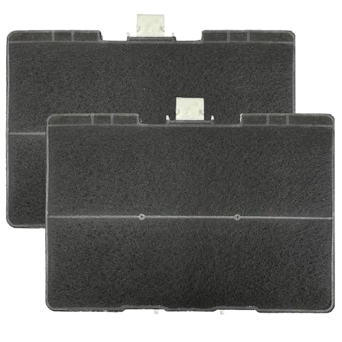 Beaufan Lot de 2 filtres à charbon actif pour hotte aspirante, compatibles avec Siemens LZ53451, LZ53450, rechange pour Neff Z5102X1, Z5102X5, également...