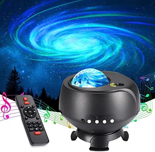 LED Sternenhimmel Projektor Mit Aurora Effekt - Polarlicht Lampe Mit 7 Farben