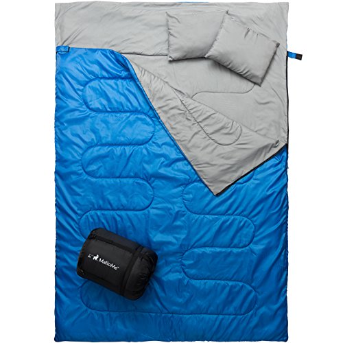 Product Image of the MalloMe Sleeping Bags for Adults Cold Weather & Warm - Backpacking Camping Sleeping Bag for Kids 10-12, Girls, Boys - Lightweight Compact Camping Essentials Gear Accessories Hiking Sleep Must Haves