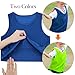 Linkidea Kids Soccer Scrimmage Team Pinnies Set, Breathable Practice Jerseys for Sports & Practice, Training Bibs Vest Fits Kid, Youth Age 5-8 (12-Pack, Blue & Green)