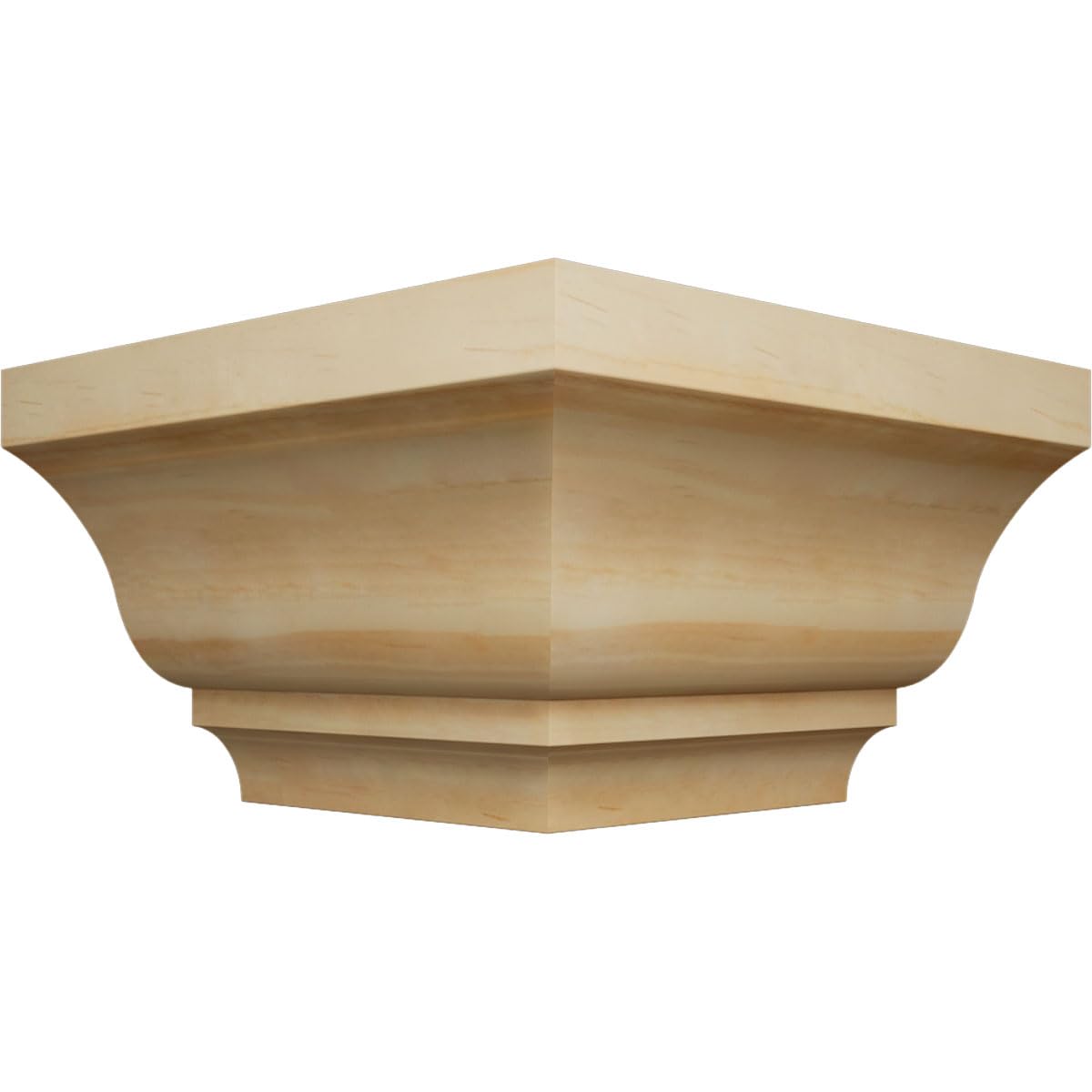 Moulure de couronne angle extérieur Americraft WM48 pin massif MLDW01X04WM48PI
