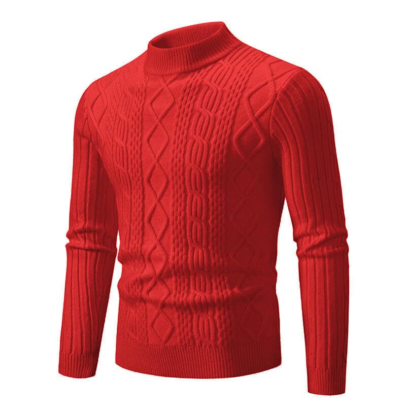 Pull décontracté homme à col rond idéal pour les sorties amicales le weekend