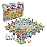 Monopoly Animal Crossing New Horizons Edition gra planszowa dla dzieci w wieku od 8 lat, zabawna gra dla 2-4 graczy, wielokolorowa