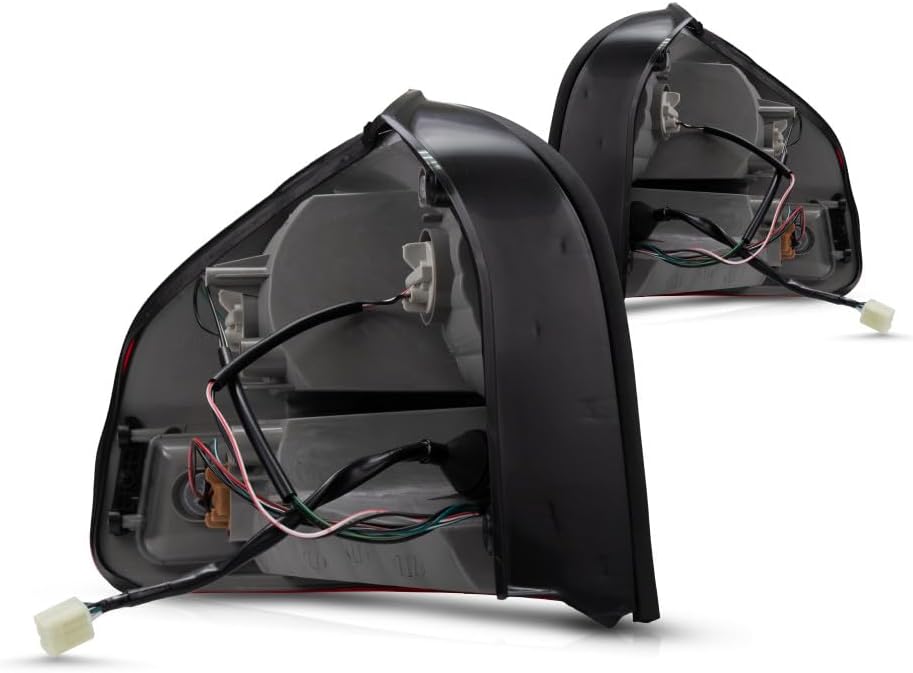 CarLights360: For Hyundai Santa Fe Tail Light 2001 02 03 2004 Pair Driver and Passenger Side HY2800125 | HY2801125