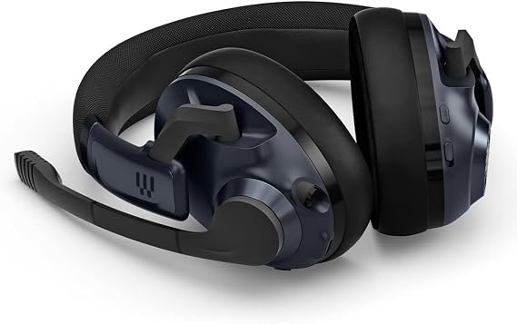 EPOS H3Pro Hybrid Gaming Headset with Microphone for PC, Enhanced Noise-Cancellation, Adjustable, Smart Button Audio Mixing with Bluetooth and Gaming Suite, Surround Sound, (Sebring)