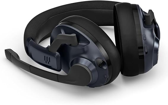 EPOS H3Pro Hybrid Gaming Headset with Microphone for PC, Enhanced Noise-Cancellation, Adjustable, Smart Button Audio Mixing with Bluetooth and Gaming Suite, Surround Sound, (Sebring)