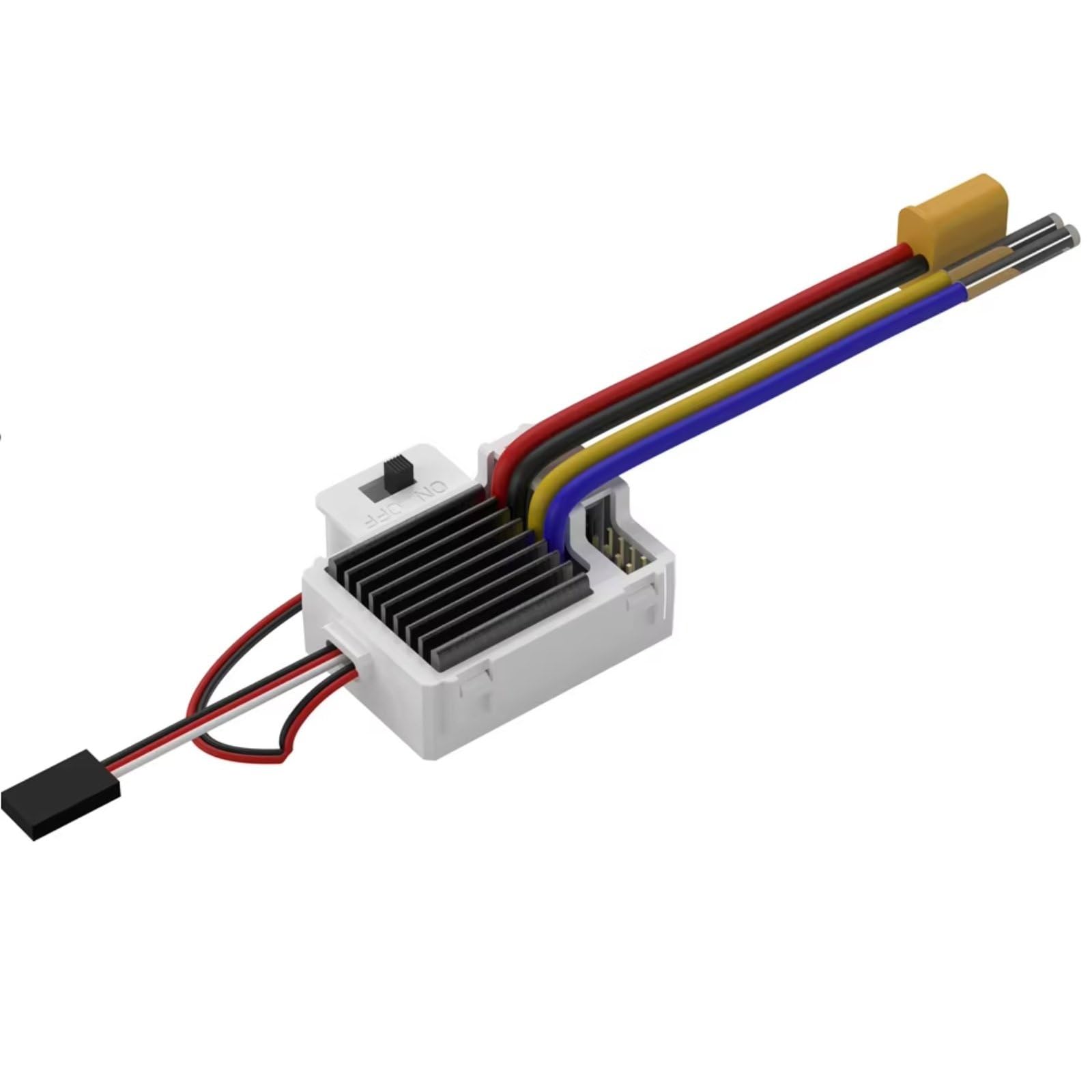 Veicolo ESC RC Per Traxxas Per SCX10 Per HSP Per Auto Barche E Cingolati Impermeabile Regolatore Di Velocità COOL 9030 90A Con BEC Da 5.5V 3A E 7.5V/3A Accessori Aggiornamento
