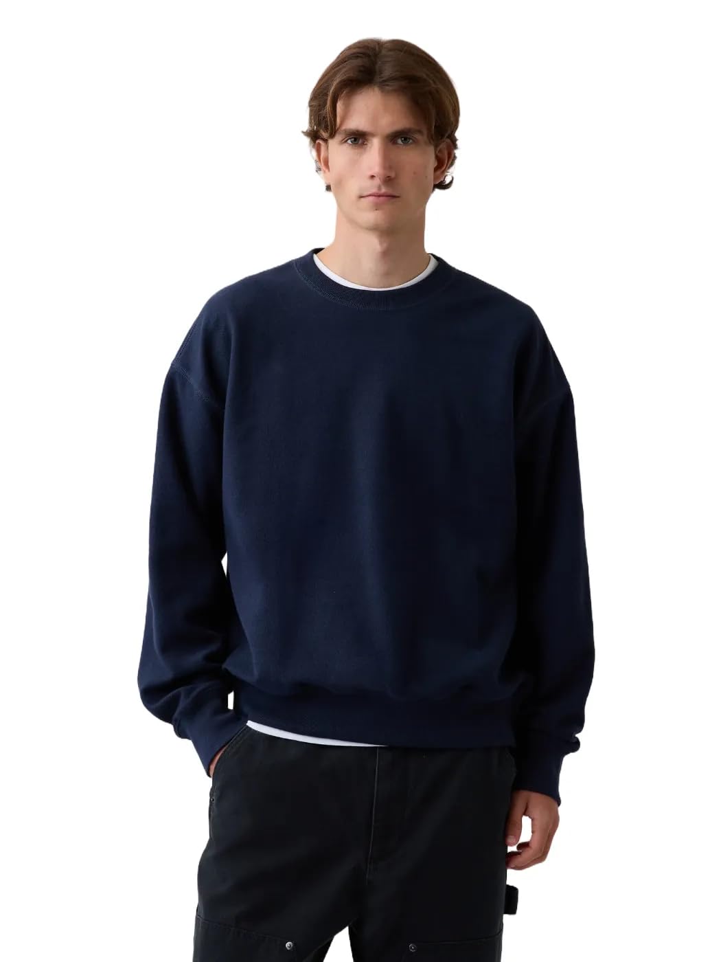 Men's Logo Crewneck Fleece Sweatshirt