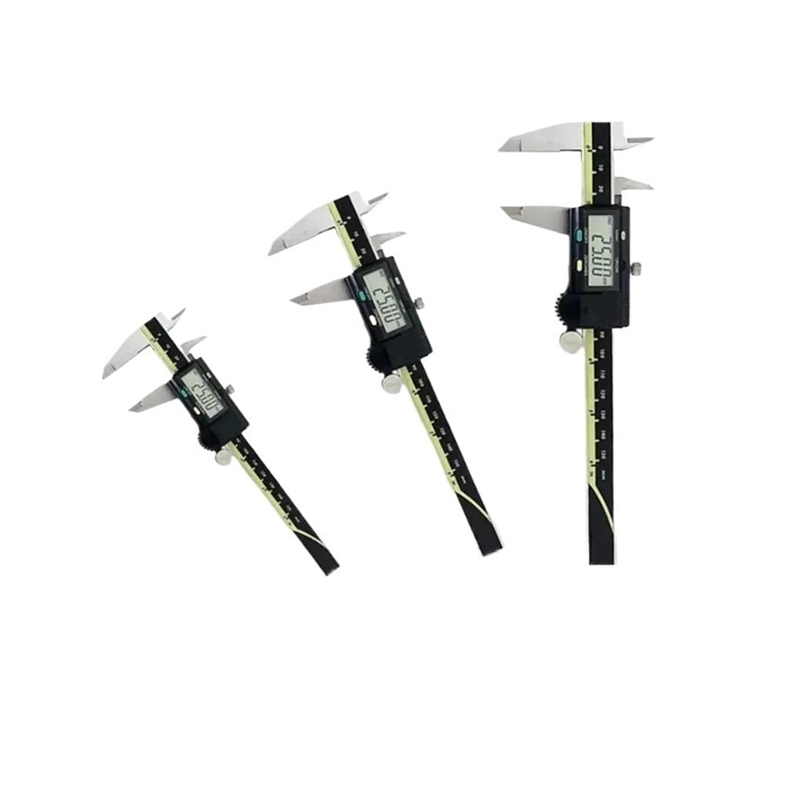 Suwmiarka cyfrowa 0-150 mm 0-200 mm 0-300 mm LCD elektroniczny pomiar suwmiarka cyfrowa stal nierdzewna (150 mm)