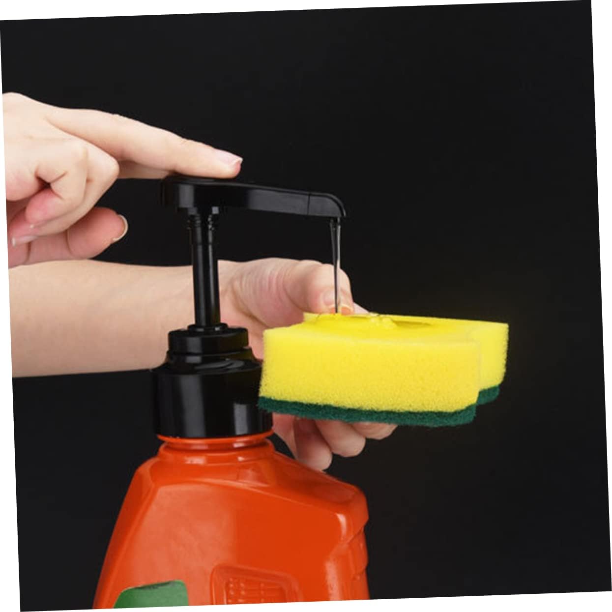 DOITOOL 1pc Press Pump for Liquid Soap Dispenser Hand Soap and Lotion Replacement Press Pump for Home Kitchen and Bathroom Use image 2