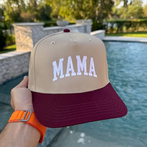 Gorra personalizada ajustable de béisbol con texto bordado miniatura 5