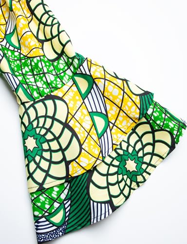 SHENBOLEN Women African Print Jacket Dashiki Traditional Top Dress4