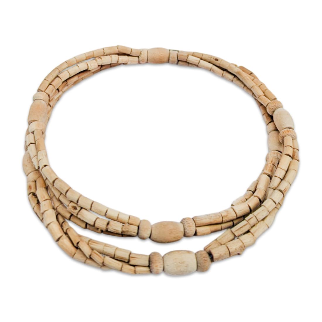MAYAPURI Beautiful Design Tulsi Kanthi Mala, Tulasi, Holy Basil Wooden Chain for Neck (Adults, Unisex) [Pack of 1]-image-42