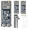 Paquete de 3 placas de desarrollo ESP32-S3 Gold Edition – 16 MB Flash, 8 MB PSRAM IPEX, Dual Type-C – Compatible con Arduino IDE y ESP-IDF (3X N16R8 Dev Board con antena externa)