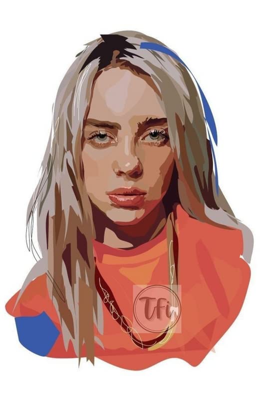 Billie Eilish Posters, Billie Eilish American Singer Posters for Room