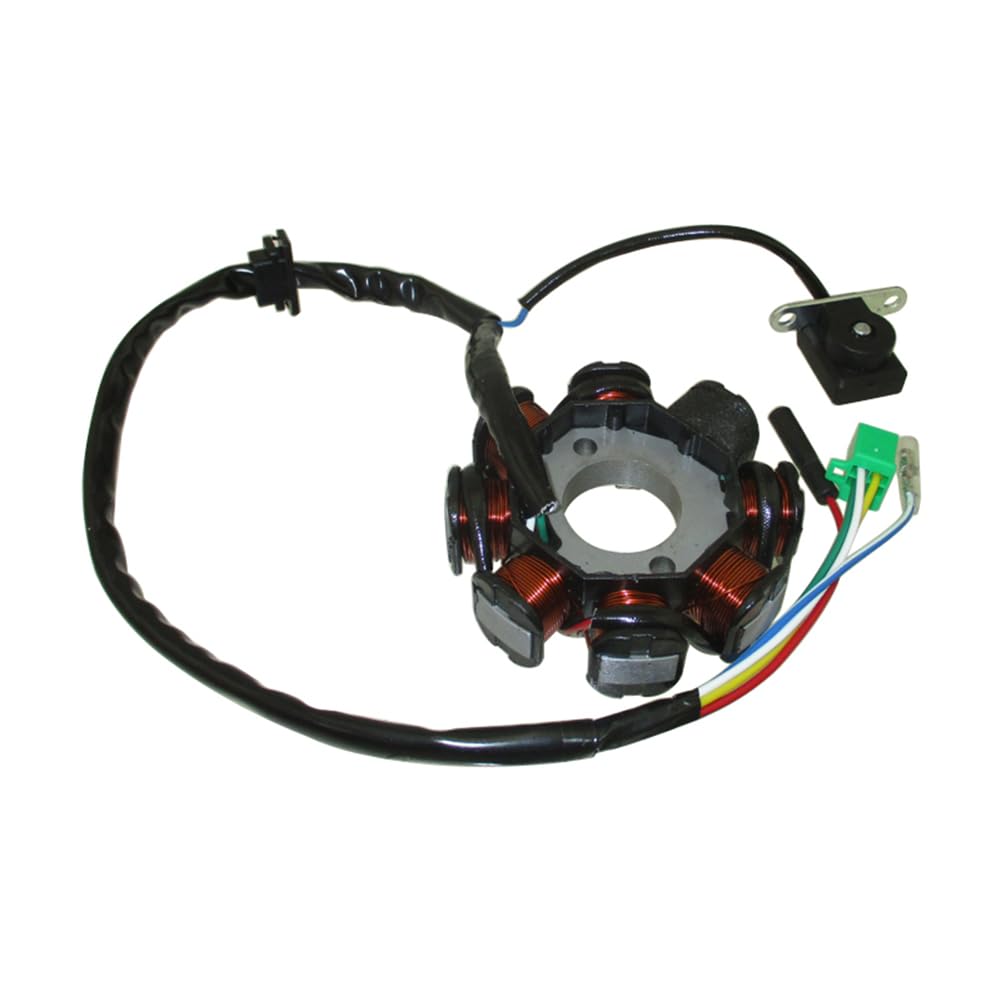 8 Pole Ignition Stator Magneto Coil For GY6 125cc 150cc Chinese Moped Scooter