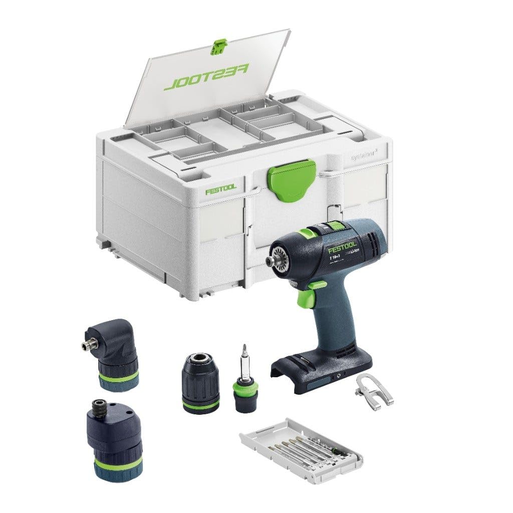 Festool Akku-Bohrschrauber T18+3 Basic-Set