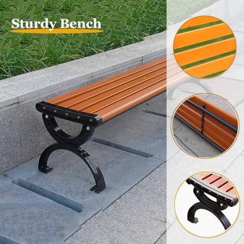 Banc de patio résistant intempéries pour parc et pelouse - 6