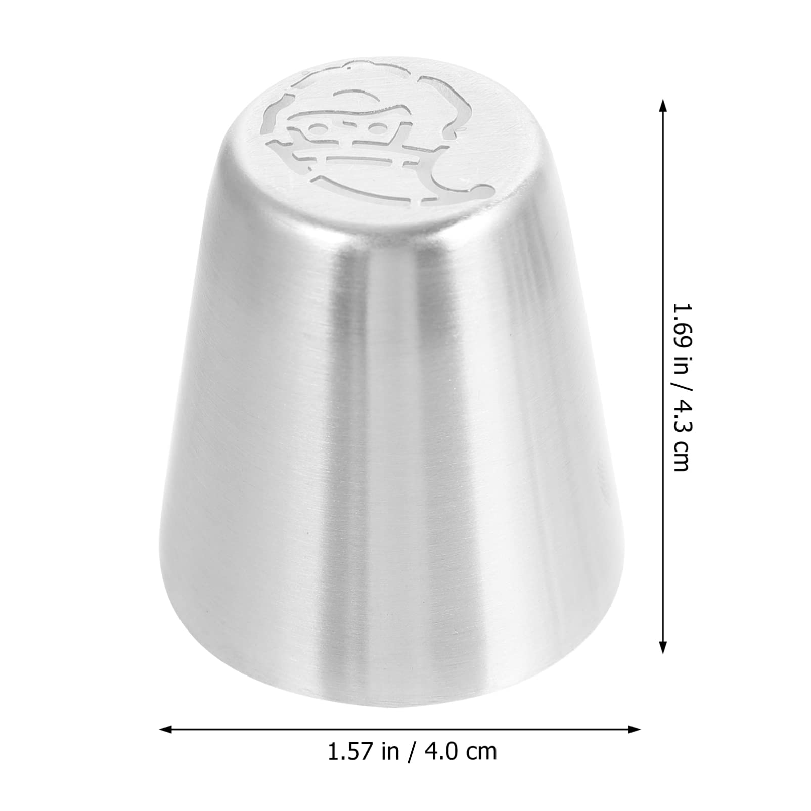 12Pcs Chritsmas Russian Piping Tips Holiday Design Icing Nozzel Flower Frosting Tips Cupcakes Cookies Cake Decorating Tools for Xmas Birthday Wedding Party Supplies