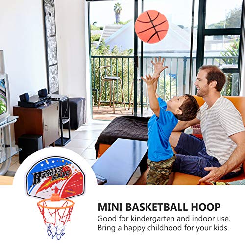 Mini cesta de basquete para ambientes internos IMIKEYA para crianças pequenas de basquete e basquete