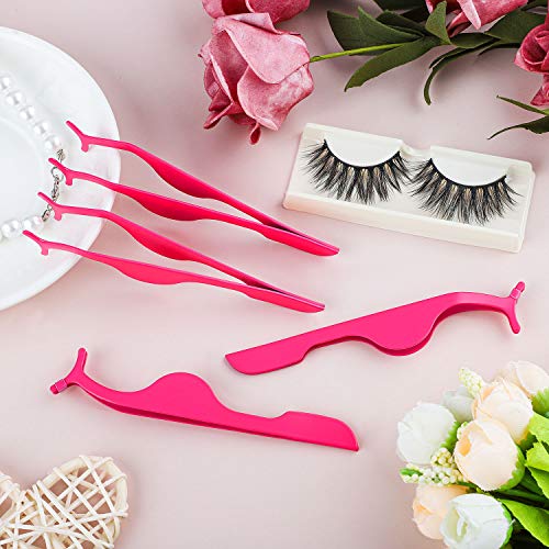 image for Elcoho 30 Pieces False Eyelashes Applicator Tool Stainless Steel Eyela