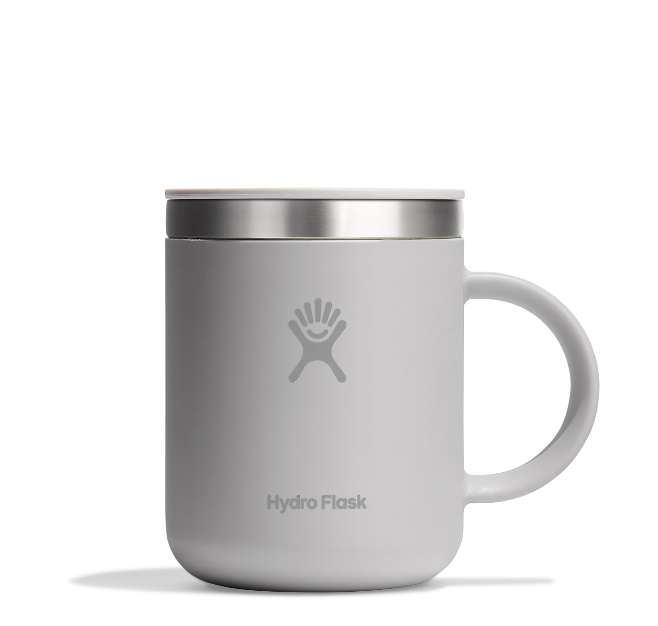 HYDRO FLASK - Coffee Mug 354 ml (12 oz) - Vacuum Insulated Stainless Steel Travel Mug with Handle and Press-In Lid - Birch