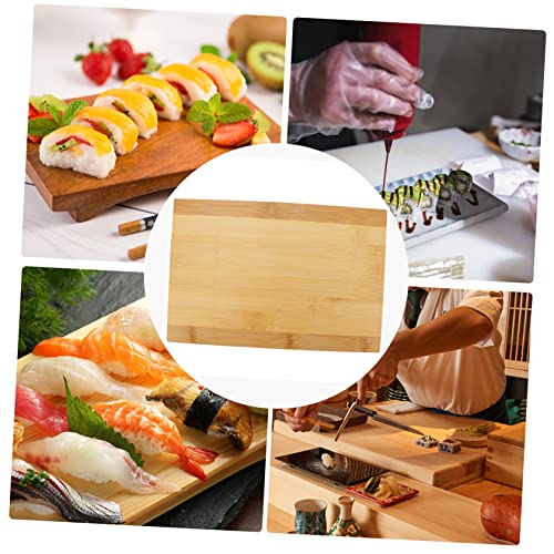 Bandeja Japonesa de Sushi y Sashimi de Bambú Sintético miniatura 4