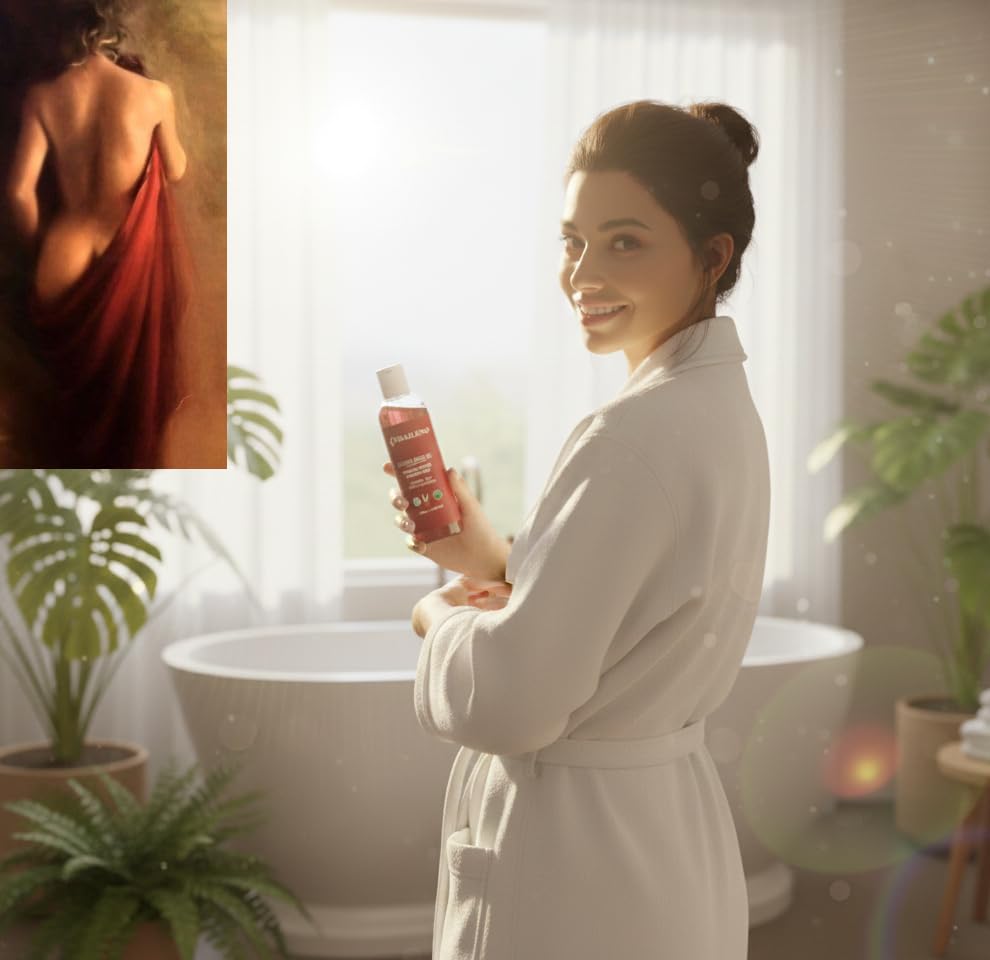 Image of Deep Nourishing Body Oil for Spa Glow at Home, Making Skin Soft, Sexy and Comforted 200ml
