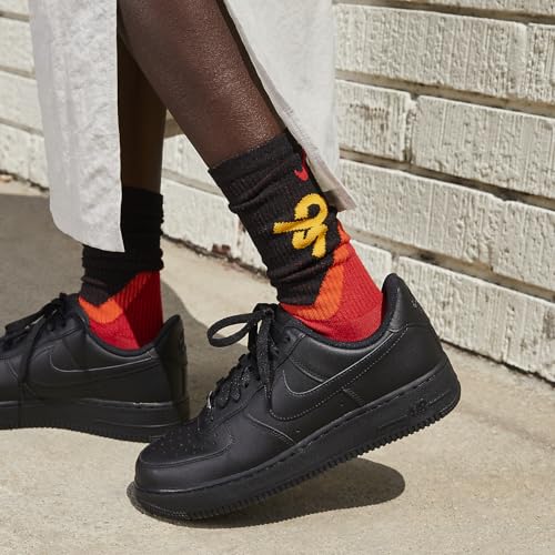 Nike Women Basketball Shoe, Full Black, 6.5 US