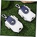 LIOOBO 2pcs Golf Holder Waist Pack Compact Storage Bag for Golf and Tees Lightweight Easy to Carry Outdoor Sports Accessory
