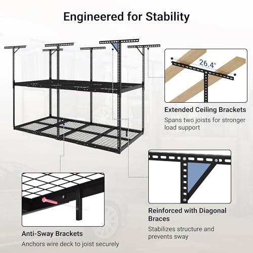 Smart Garage Storage Lift System