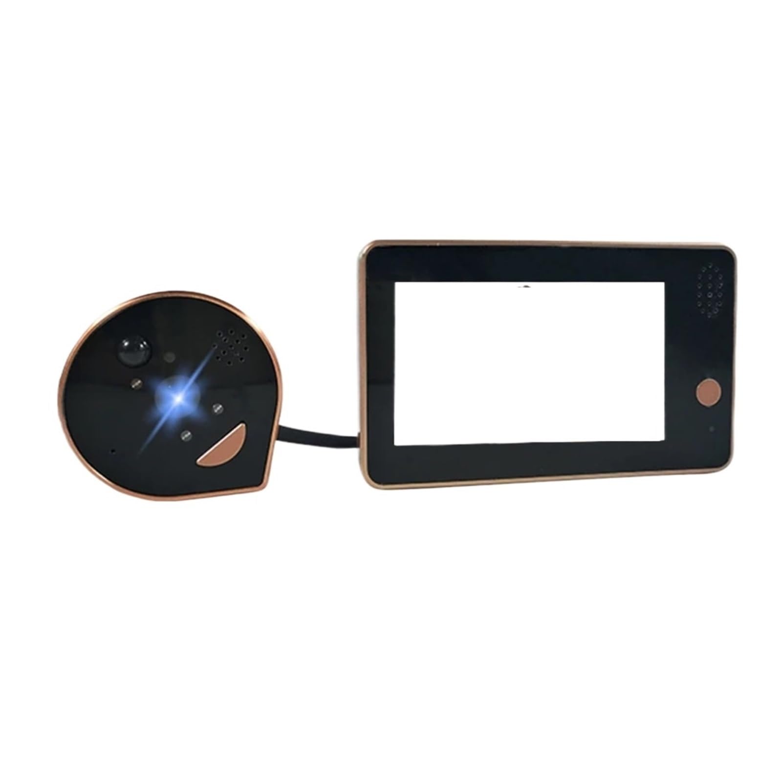 Timbre de Puerta Inteligente de Alta definición de 3 MP con Apertura de Puerta, monitoreo de Seguridad for el hogar Taya, WiFi, 3 Millones de píxeles Ultra claros Notificaciones en Tiempo Real(Beige)