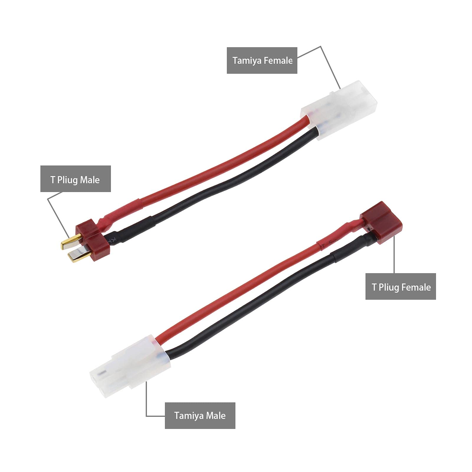 EC3 1F2M 1M2F Serie Maschio/femmina Adattatore Batteria Filo - Foto 3