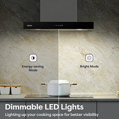 CIARRA-CBCS6102-Campana-Extractora-60-cm-650-mh-Control-Tactil-4-Velocidades-Evacuacion-al-Exterior-y-Recirculacion-Interna-por-Filtro-de-Carbon-CBCF003