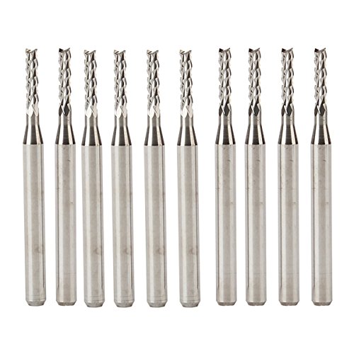 1.9mm Cutting CNC PCB Engraving Bits Rotary Burr 1/8