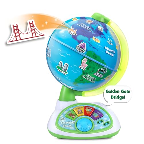 LeapFrog LeapGlobe Touch Interactive Globe for Kids Ages 3 and up
